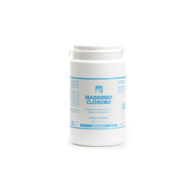 Erbavoglio - Erbavoglio Production Magnesio Cloruro Polvere 200 G