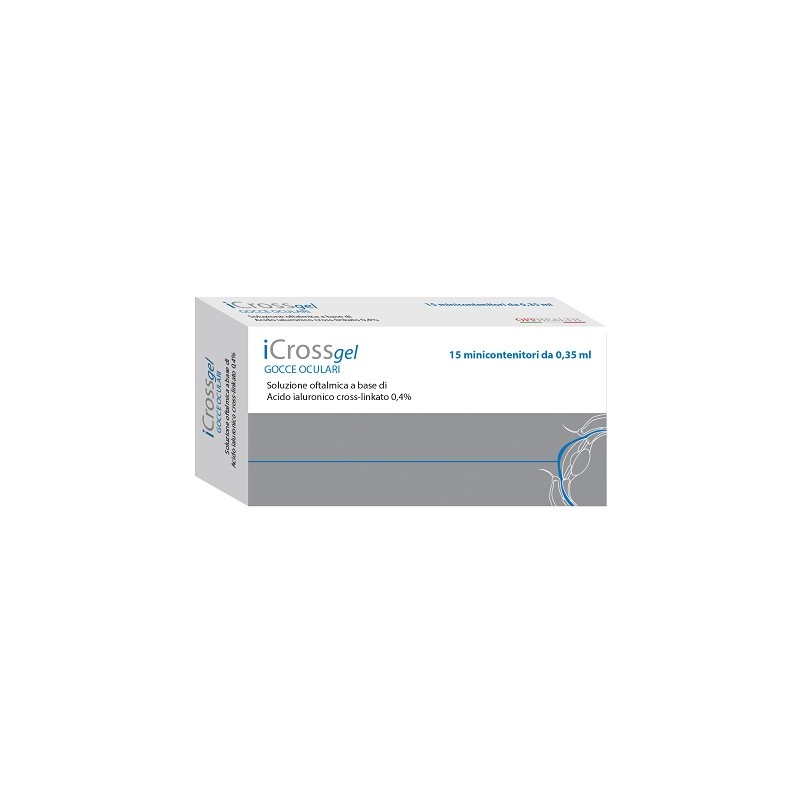 Offhealth - Offhealth Gocce Oculari Icross Gel Acido Ialuronico Cross-linkato 0,4% 15 Pezzi Da 0,35 Ml