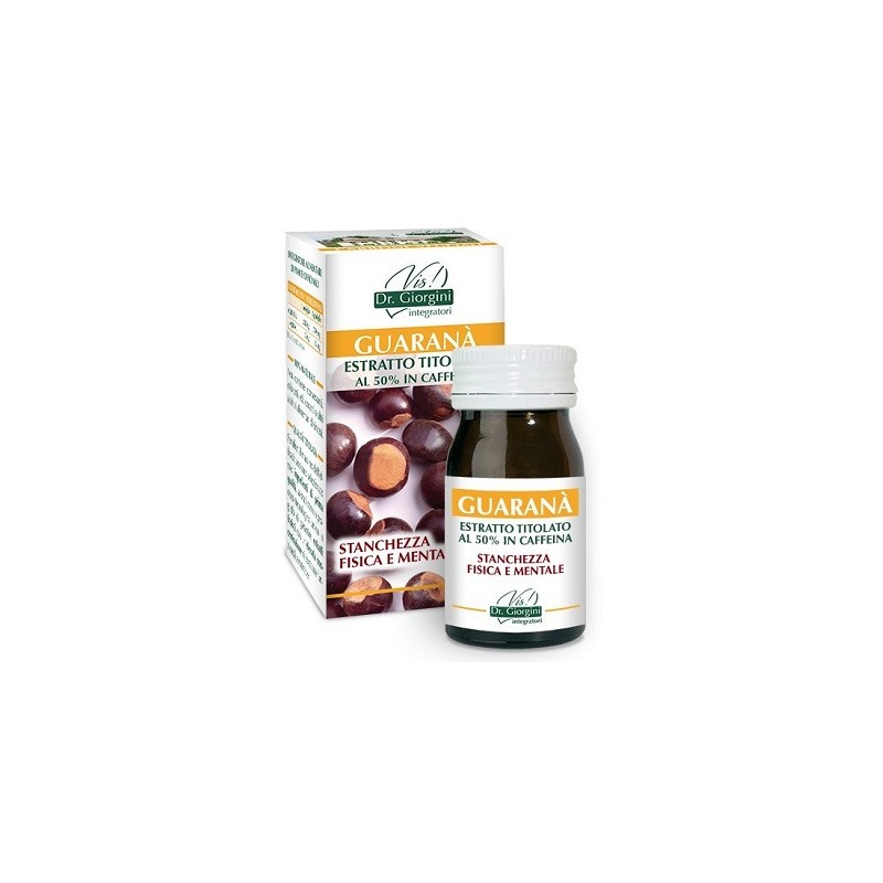 Dr. Giorgini - Vis Giorgini Ser-vis Guarana' Estratto Titolato 60 Pastiglie
