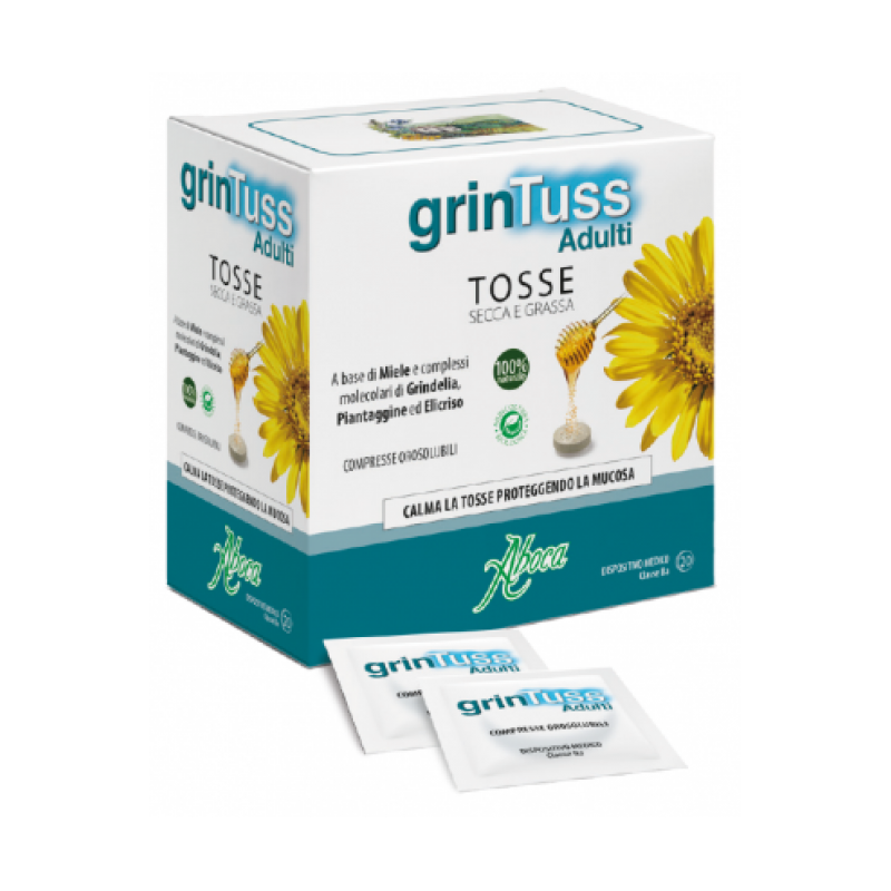Aboca - Aboca Grintuss Adulti 20 Compresse Con Poliresin 1,5 G