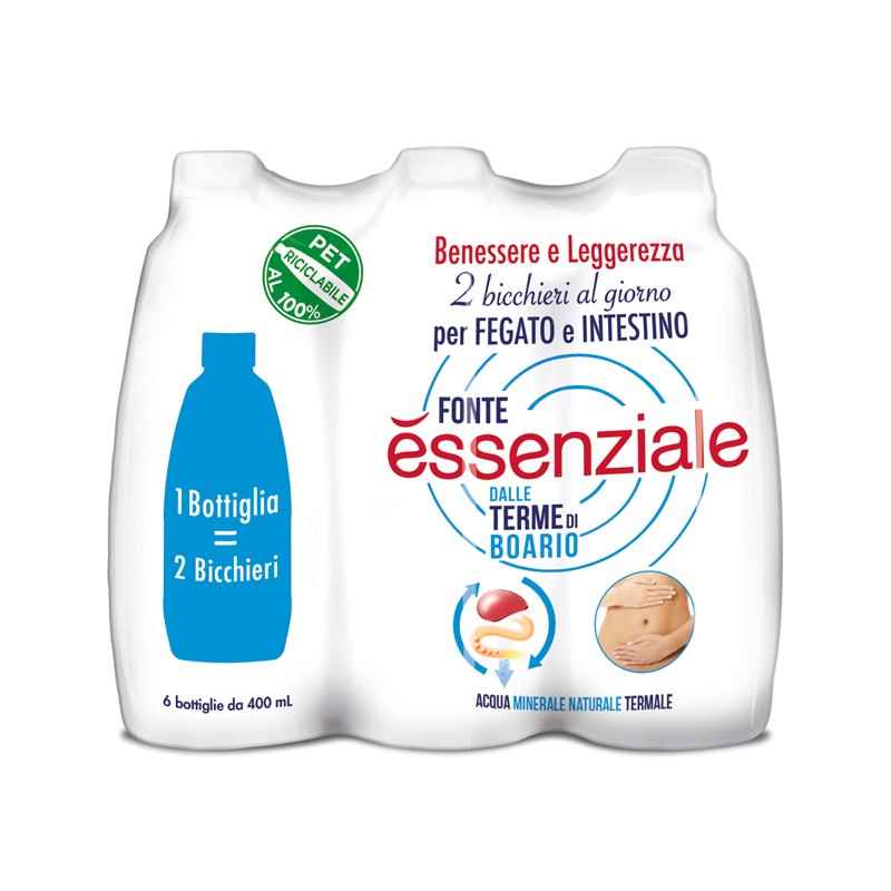 Fonte Essenziale - Ferrarelle Fonte Essenziale Pet 6 X 400 Ml