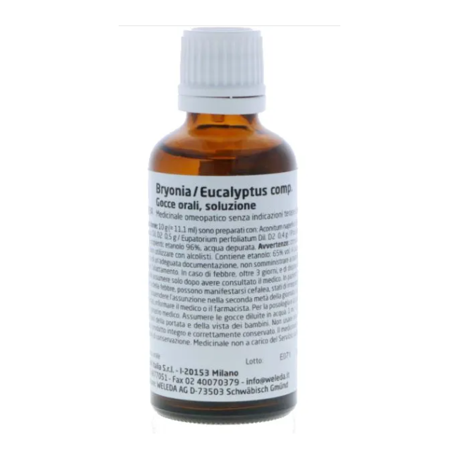 Weleda - Weleda Italia Weleda Bryonia Eucalyptus Composta Diluizione 50 Ml