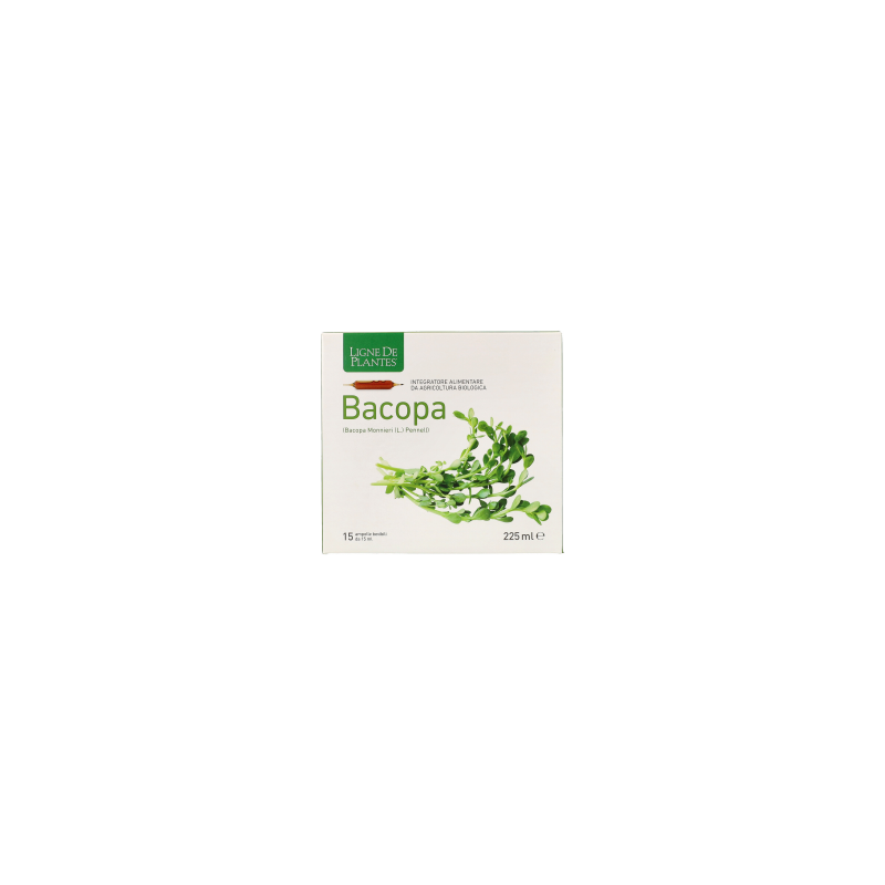 Natura Service - Natura Service Bacopa Biologico 15 Ampolle Bevibili Da 15 Ml