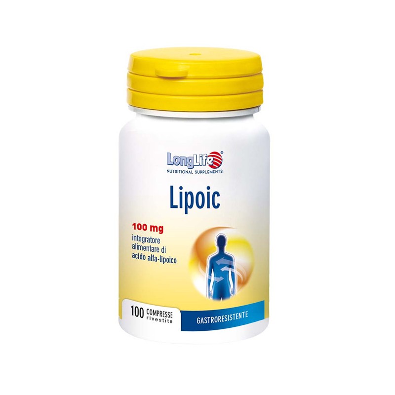 Longlife - Longlife Lipoic 100 Mg 100 Capsule