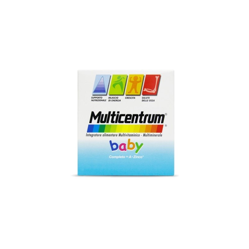 Multicentrum - Multicentrum Baby Integratore Per Bambini - 14 Bustine Effervescenti