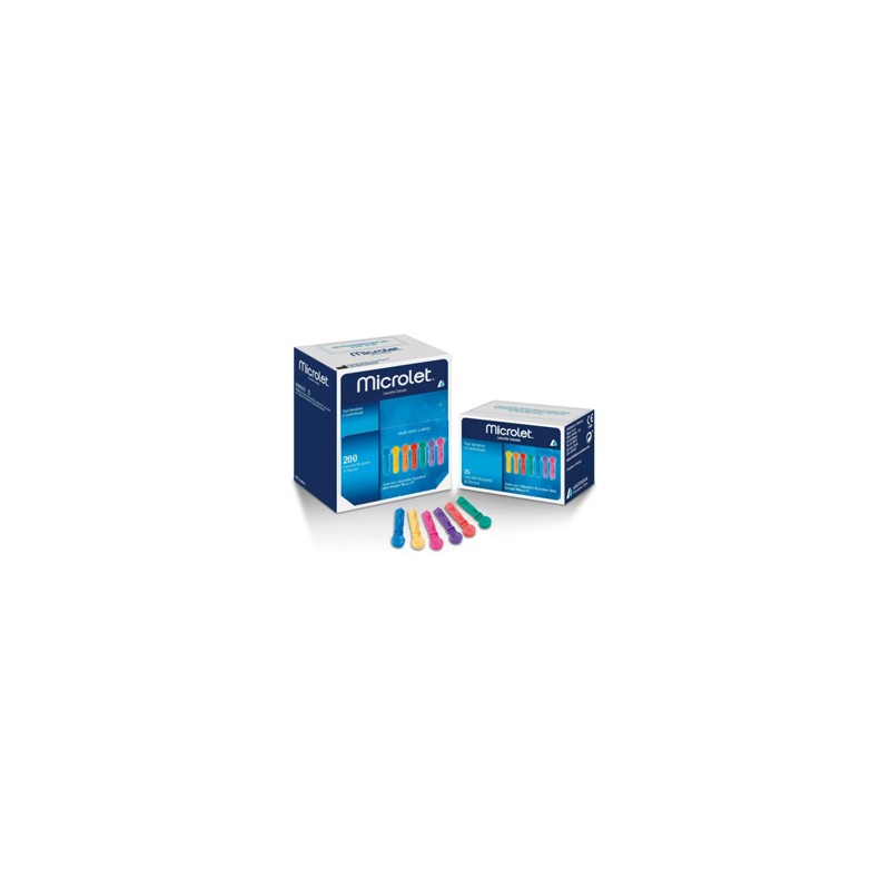 Ascensia Diabetes Care - Ascensia Diabetes Care Italy Lancette Pungidito Per Dispositivo Microlet 25 Pezzi