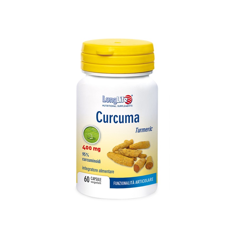 Longlife - Longlife Curcuma 60 Capsule Vegetali