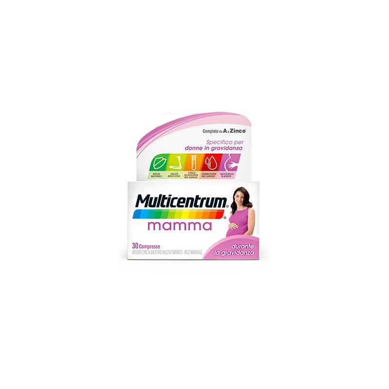 Multicentrum - Multicentrum Mamma Integratore Per Gravidanze - 30 Compresse