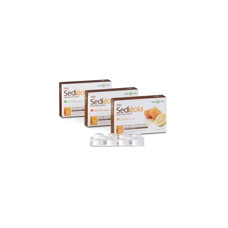 Bios Line - Bios Line Apix Propoli Sedigola Miele Limone 20 Pastiglie