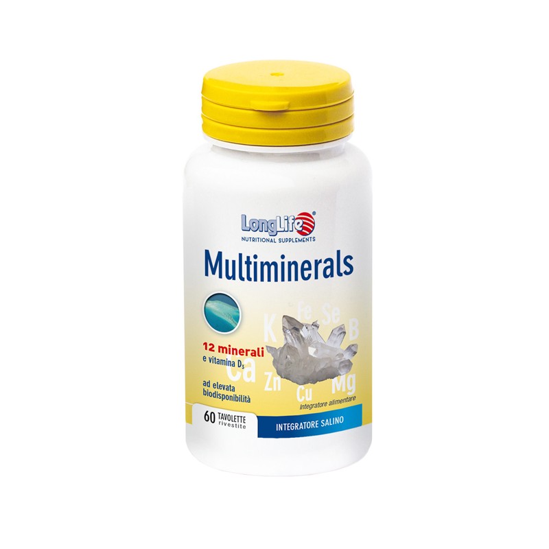 Longlife - Longlife Multiminerals 60 Tavolette