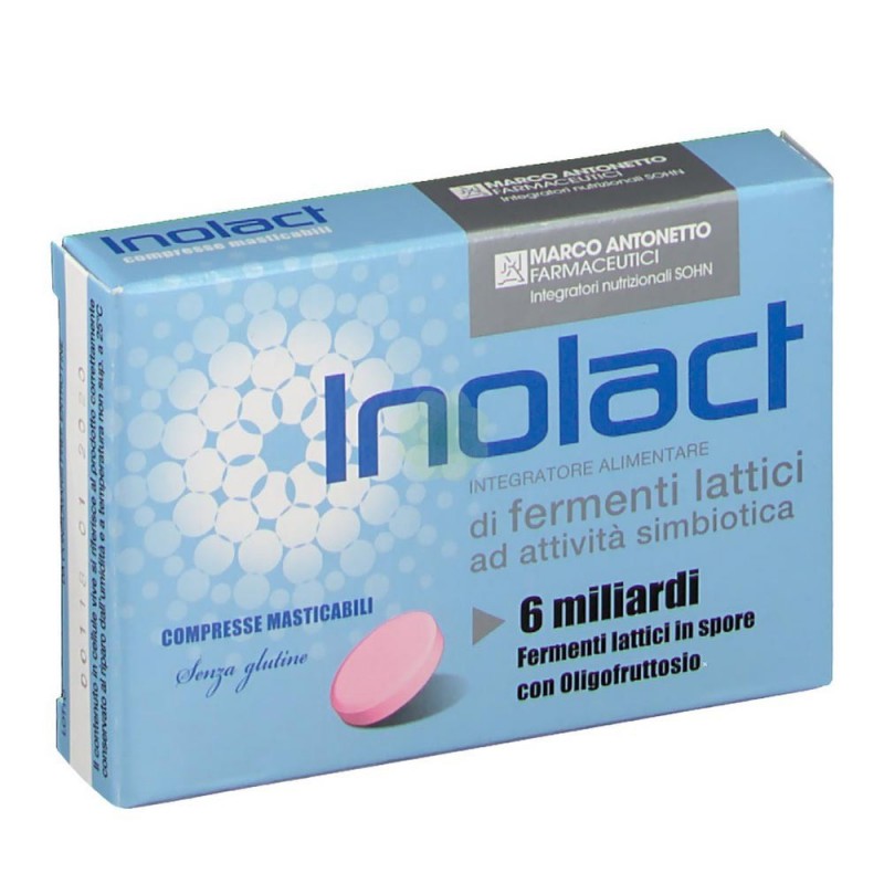 Marco Antonetto Farmaceutici - Thesi Farma Inolact 20 Compresse Masticabili