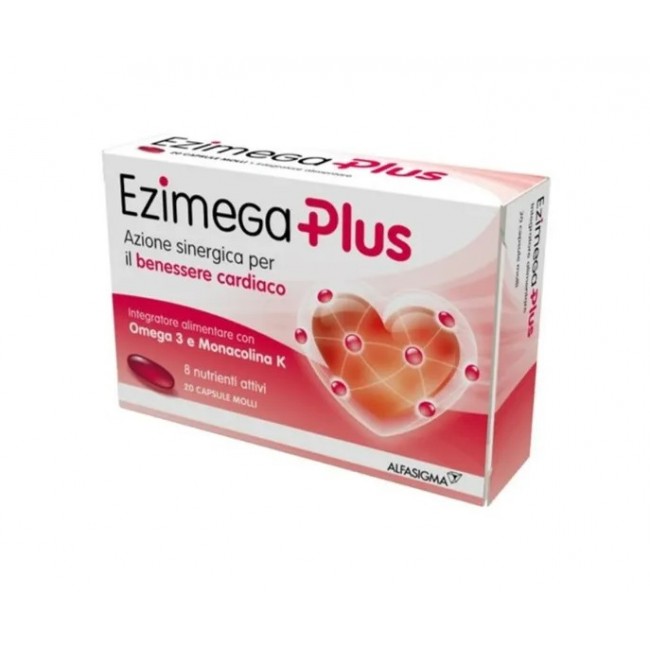 Alfasigma - Ezimega Plus Benessere Cardiovascolare 20 Capsule Molli