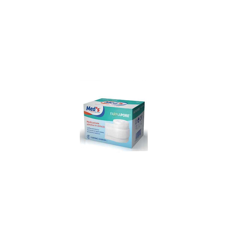 Med's - Farmac-zabban Medicazione Adesiva Meds 1mx4cm