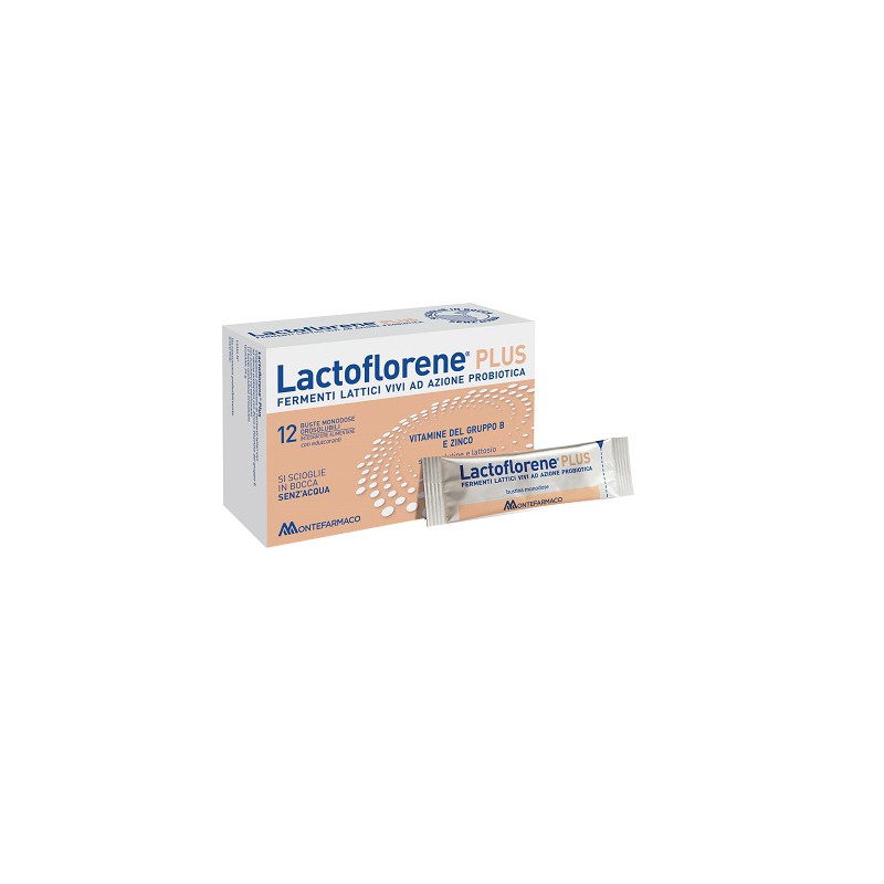 Montefarmaco Otc - Lactoflorene Plus - 12 Bustine Monodose