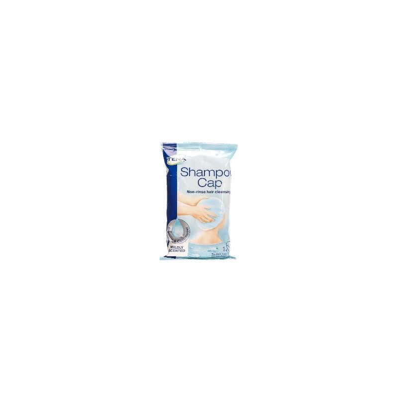 Tena - Essity Italy Cuffia Shampoo Preumidificata Tena Shampoo Cap Cuffia 1 Pezzo