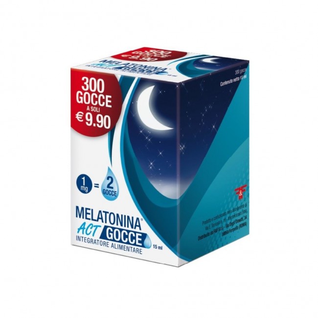 Felpharma Srl - Melatonina Act Gocce Integratore Per Dormire - 15ml