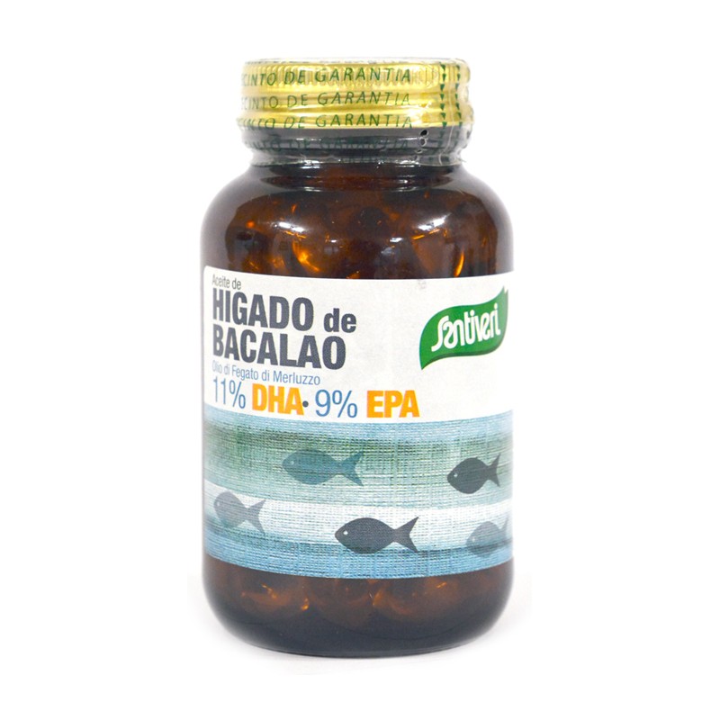 Santiveri - Santiveri Sa Olio Di Fegato Di Merluzzo 120 Perle Flacone 84 G