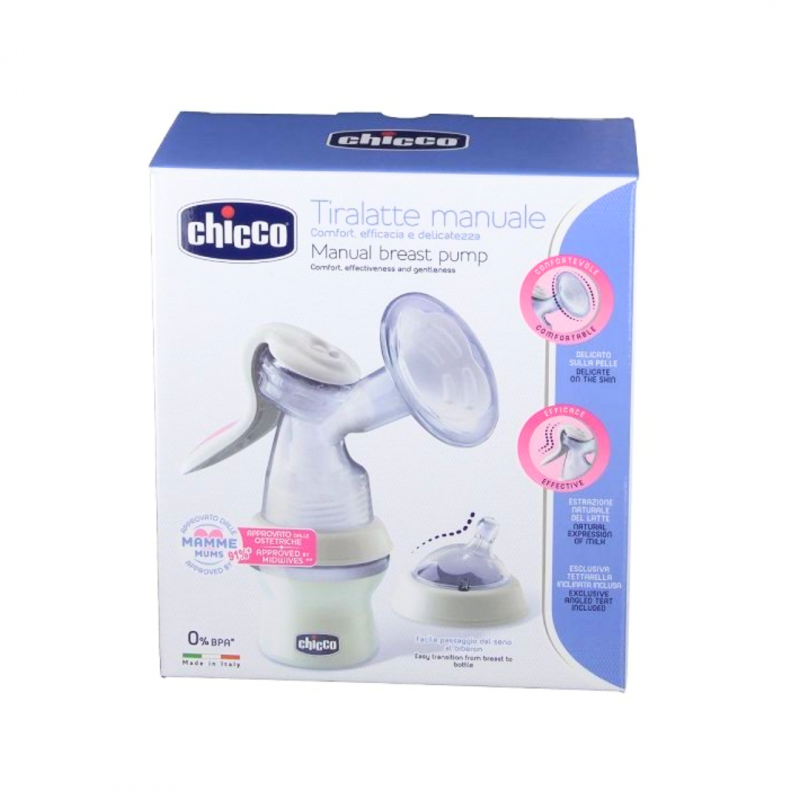 Chicco - Chicco Tiralatte Manuale Naturalfeeling - 1 Pezzo
