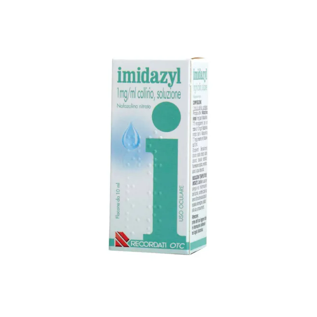 Recordati - Imidazyl 0,1 % Collirio Flacone 10 Ml