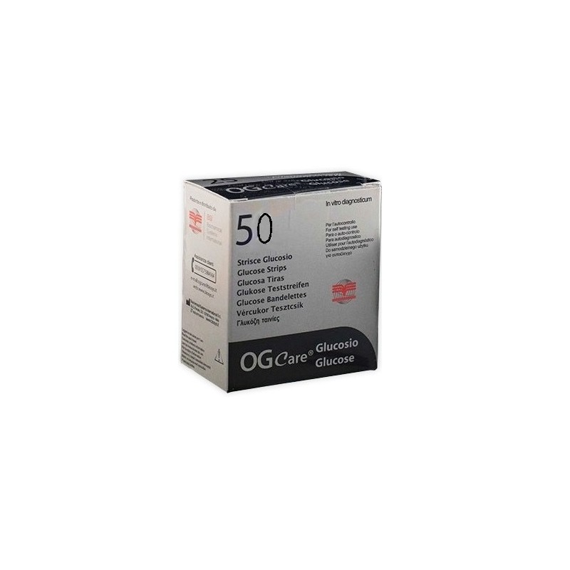 Biochemical System Intern. - Biochemical System Intern. Strisce Misurazione Glicemia Ogcare 50 Pezzi