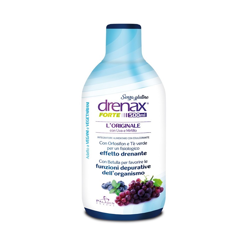 Paladin Pharma - Paladin Pharma Drenax Forte L'originale Con Uva E Mirtillo 500 Ml