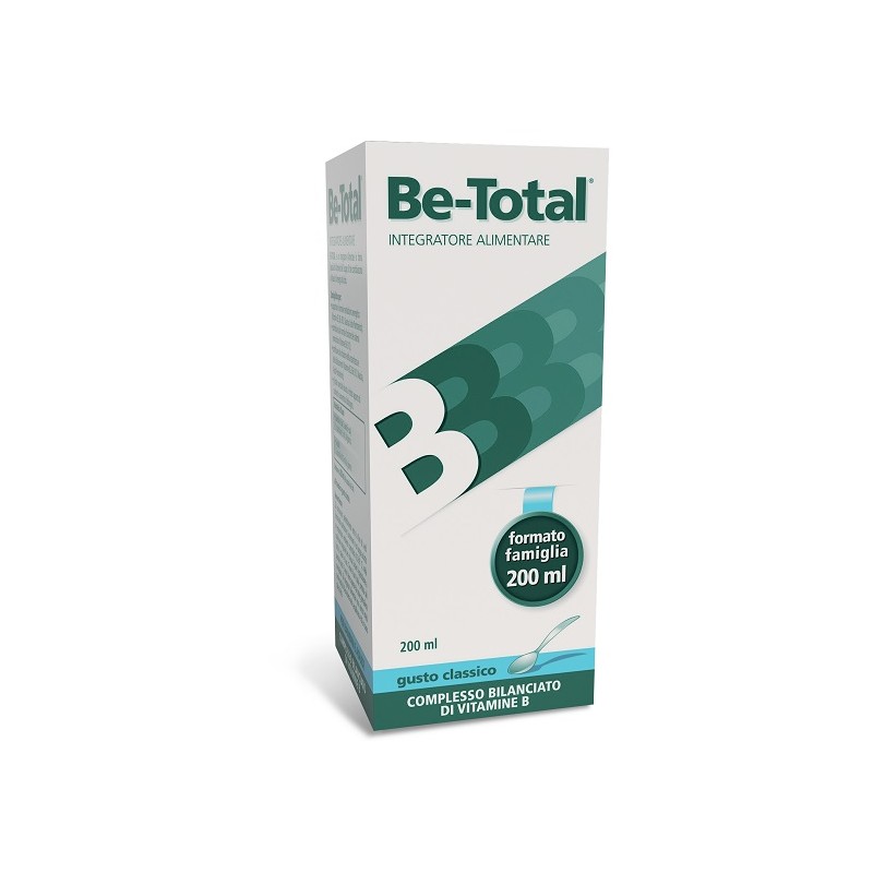 Haleon Italy - Be-total Classico 200 Ml Sciroppo Gusto Latte