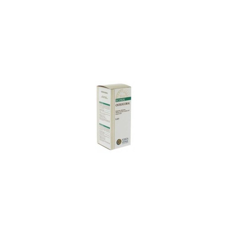 Forza Vitale - Forza Vitale Italia Ecosol Osteocoral 60 Compresse