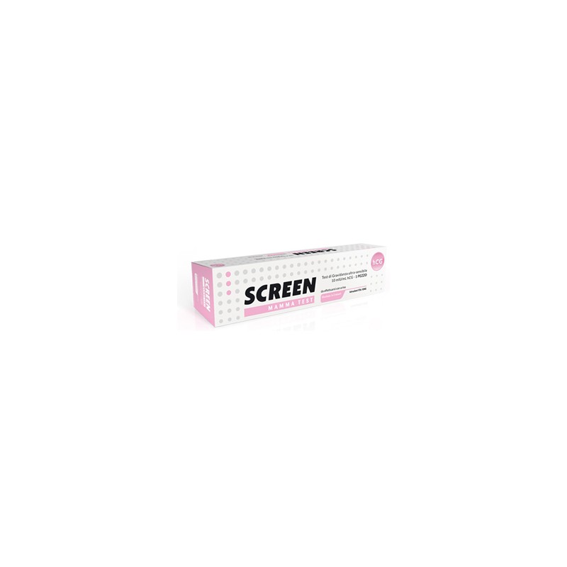 Screen Pharma - Screen Italia Screen Test Ormone Hcg Gravidanza Nell'urina 1 Pezzo Screen Test Hcg