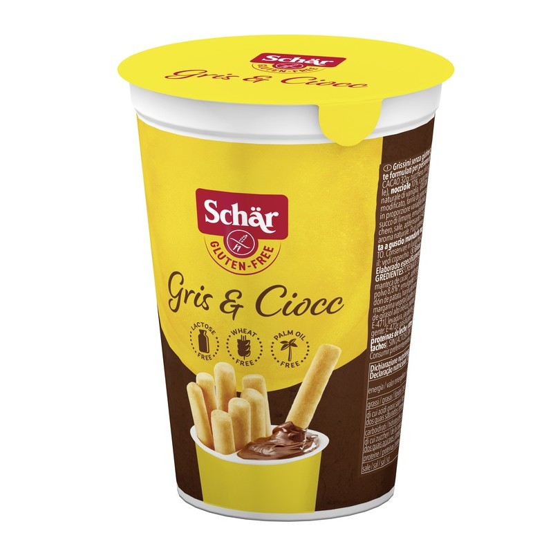 Schar - Dr. Schar Schar Gris & Ciocc Senza Lattosio 52 G