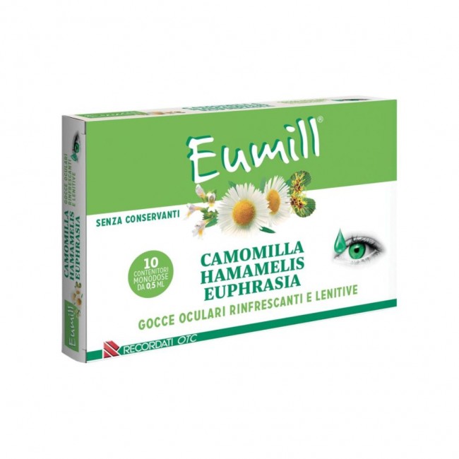 Eumill - Eumill Gocce Oculari Lenitive Alla Camomilla - 10 Flaconi Monodose