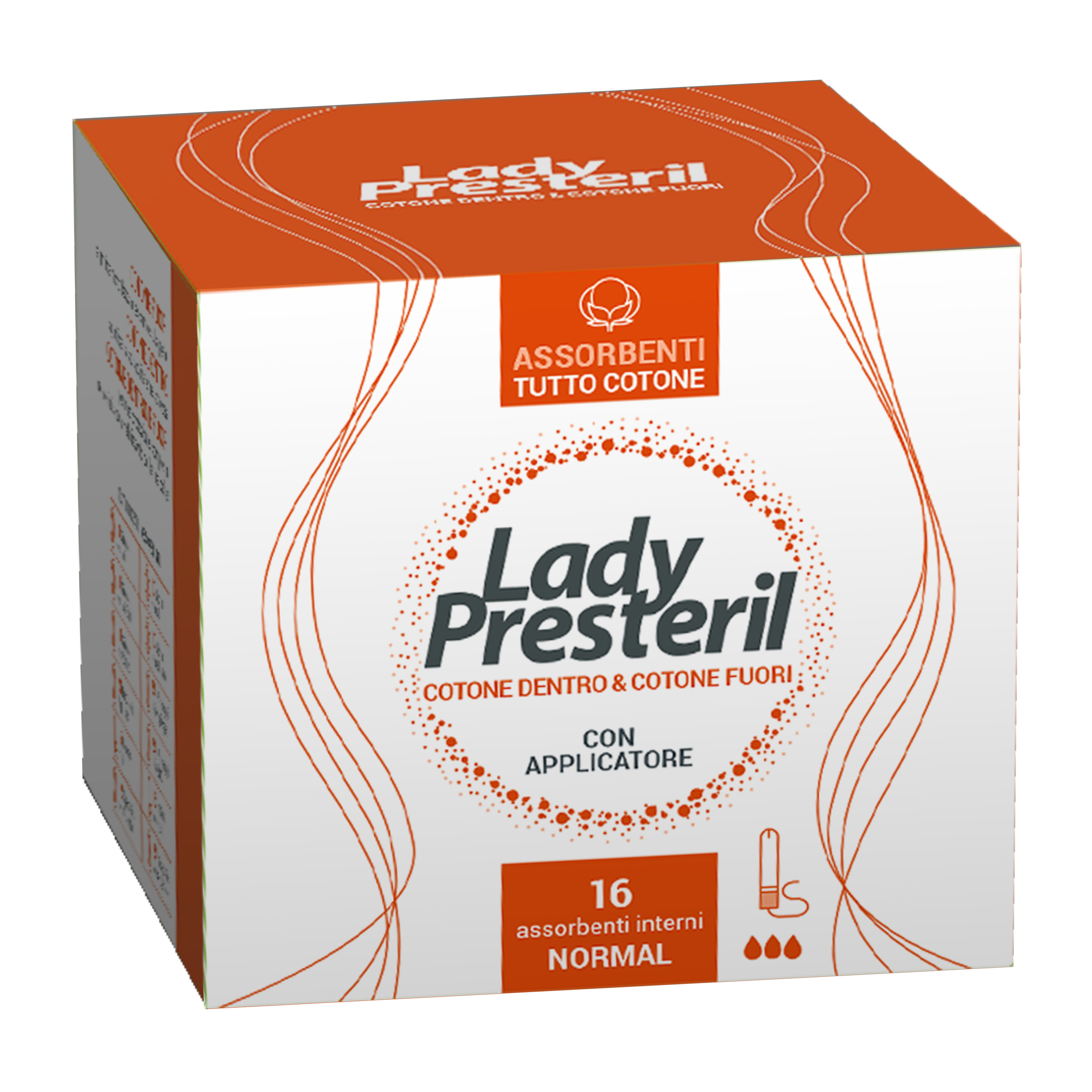 Lady Presteril Assorbente Interno Normal 16 Pezzi