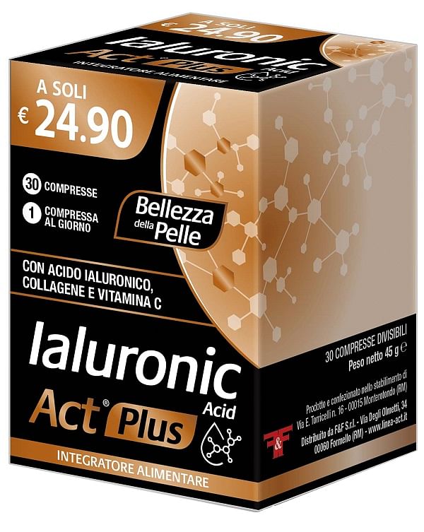 Ialuronic Acid Act Plus 30 Compresse Divisibili