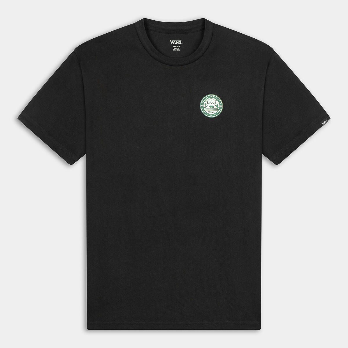 T-shirt Vans da Uomo, nero