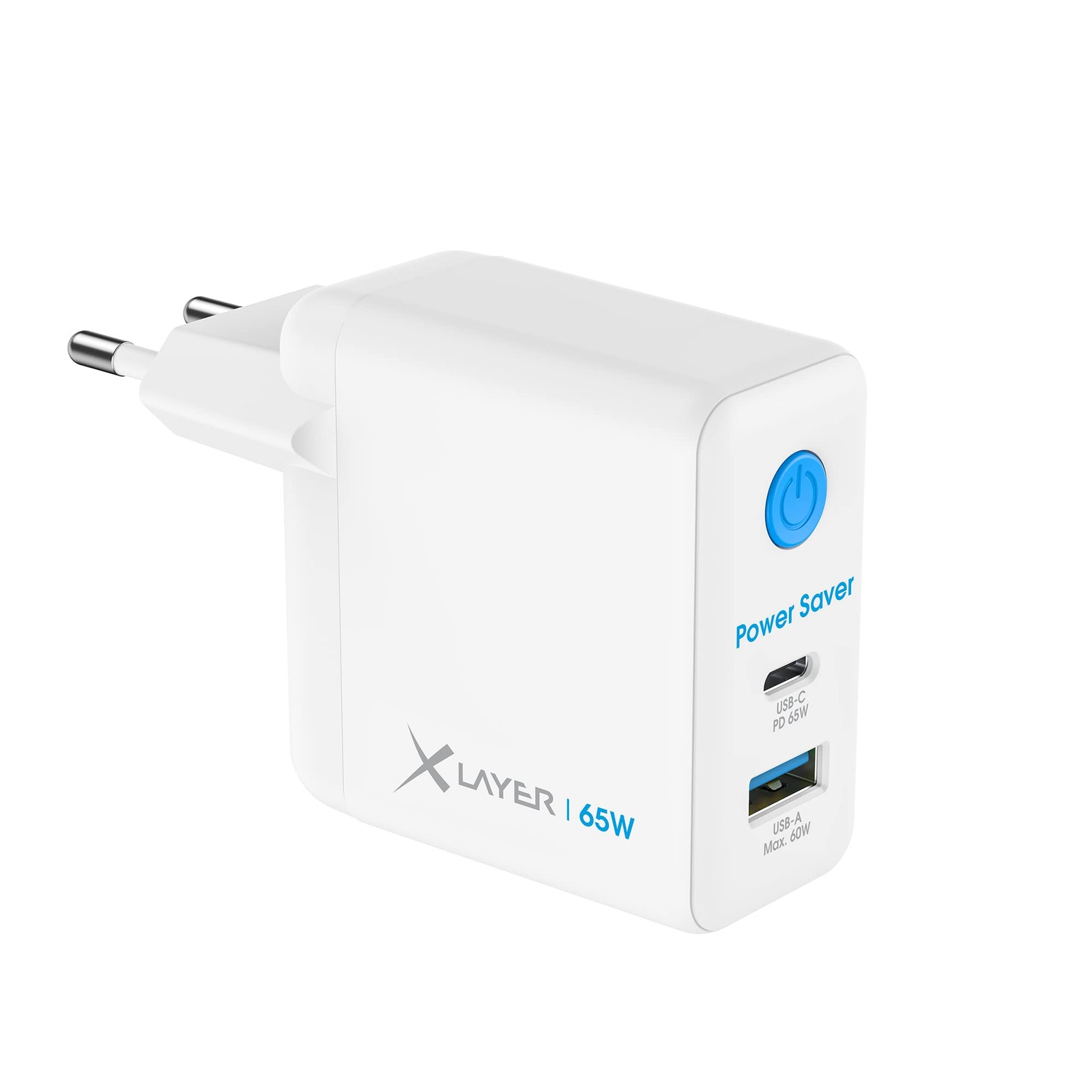 Xlayer 65W Power Saver USB Typ C White