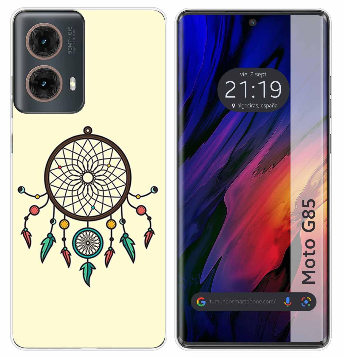 Custodia In Silicone Per Motorola Moto G85 5G Designo Sogni