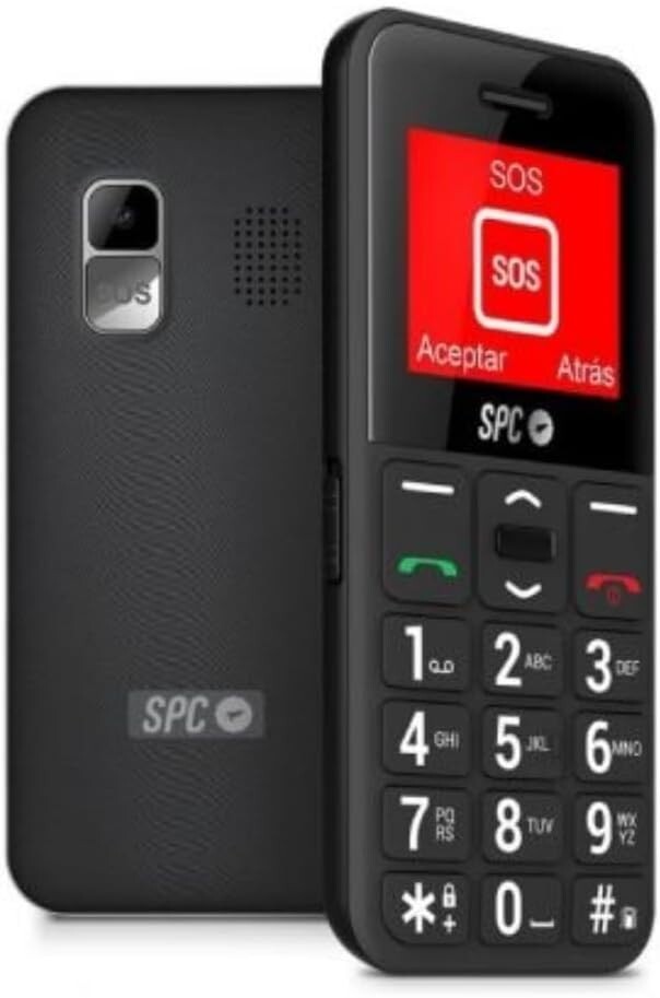 SPC Fortune 2 Pocket Edition – Telefono Cellulare GSM per Anziani con Tasti