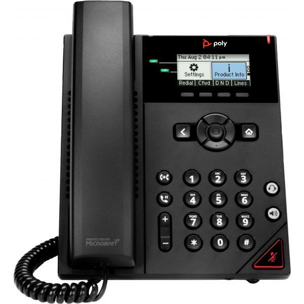POLY OBi VVX 150 2-Line IP Phone and PoE-enabled