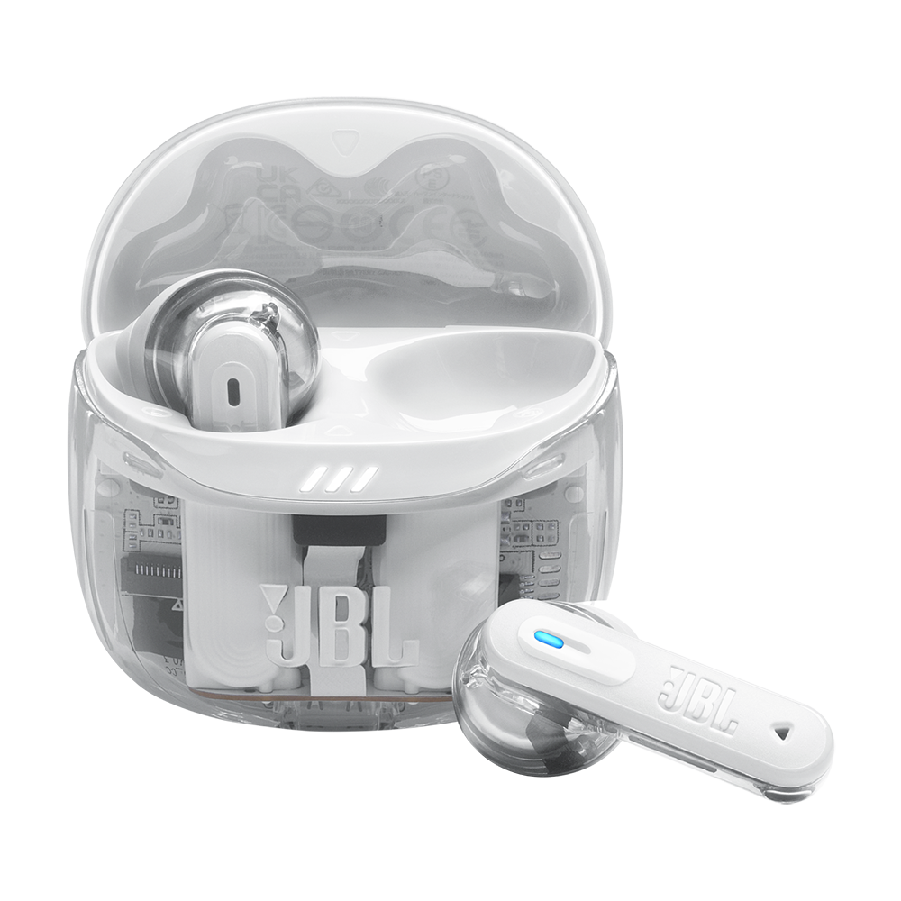 JBL Tune Flex 2 Ghost Edition - Ghost White EU