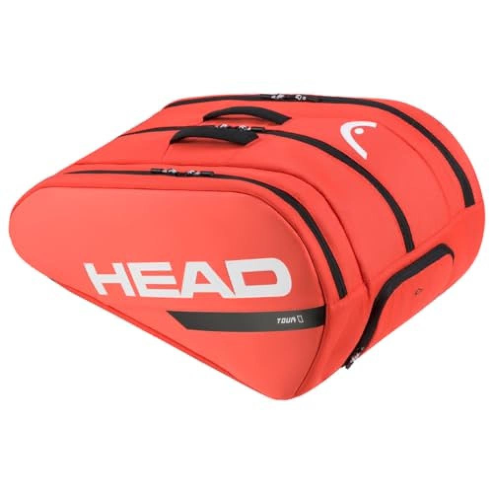 (TG. L) HEAD Borsa da padel Tour unisex per adulti, L, Arancione fluo., L - NUOV