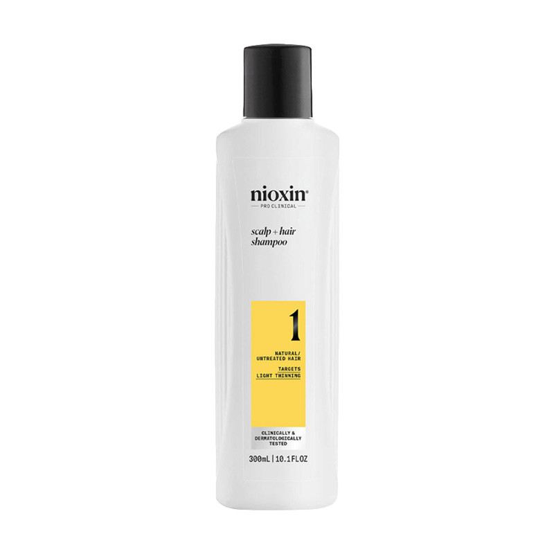 NIOXIN System 1 Shampoo Capelli Naturali Con Assottigliamento Lieve 300ml