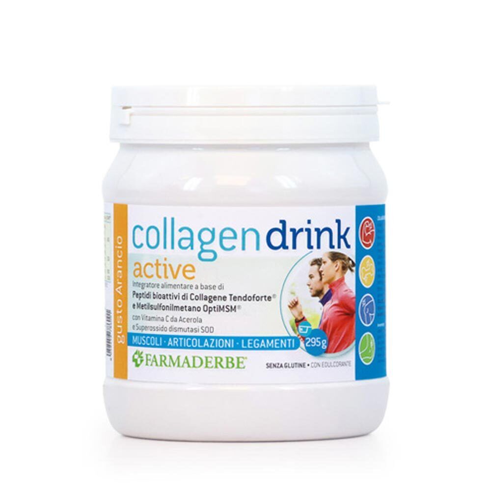 Farmaderbe Collagen Drink Activ Integratore Muscoli Articolazioni, 295g