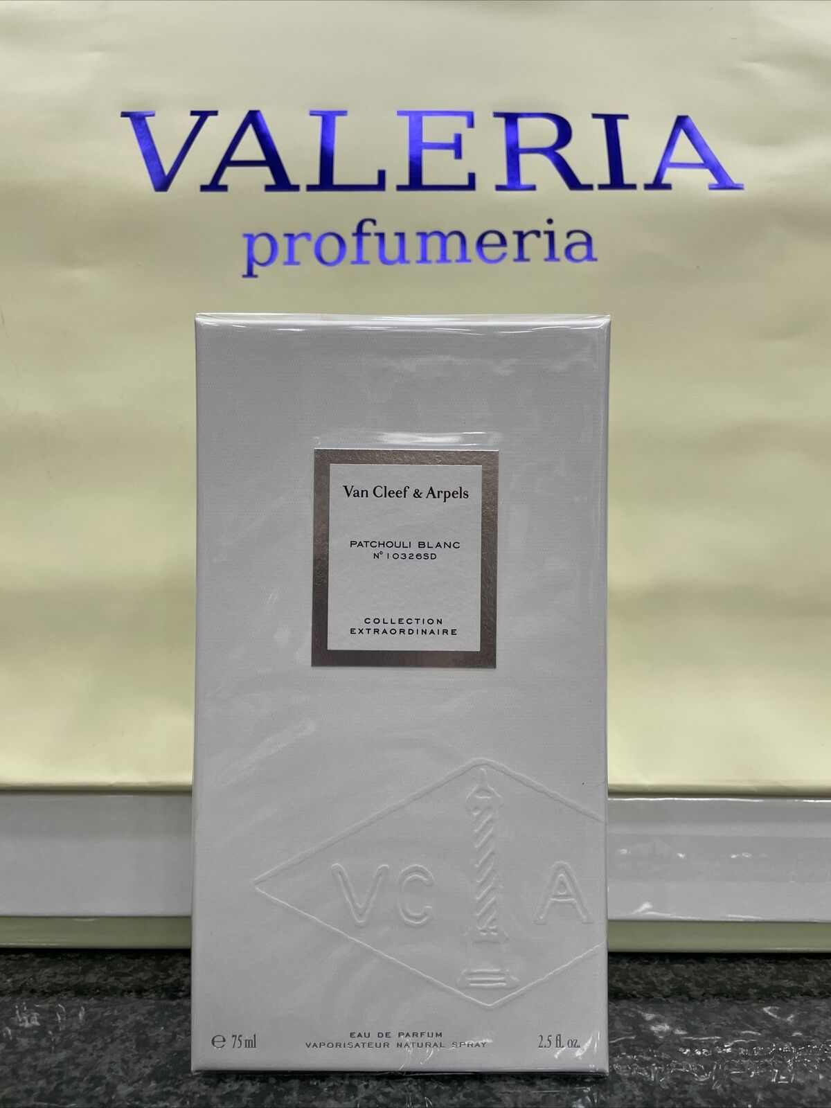 Van Cleef & Arpels Patchouli Blanc EDP 75 Ml Vapo Nuovo Con Cellophane