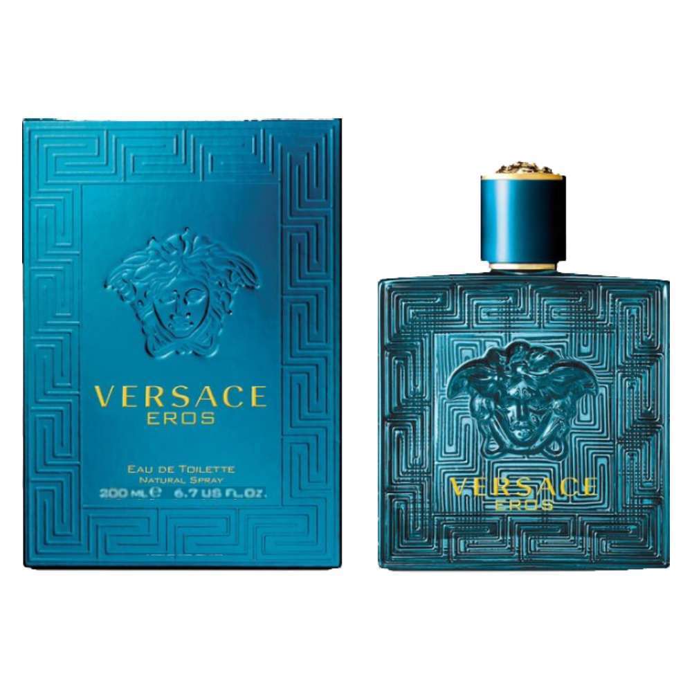 Versace Eros Profumo Edt Uomo Spray 200ml