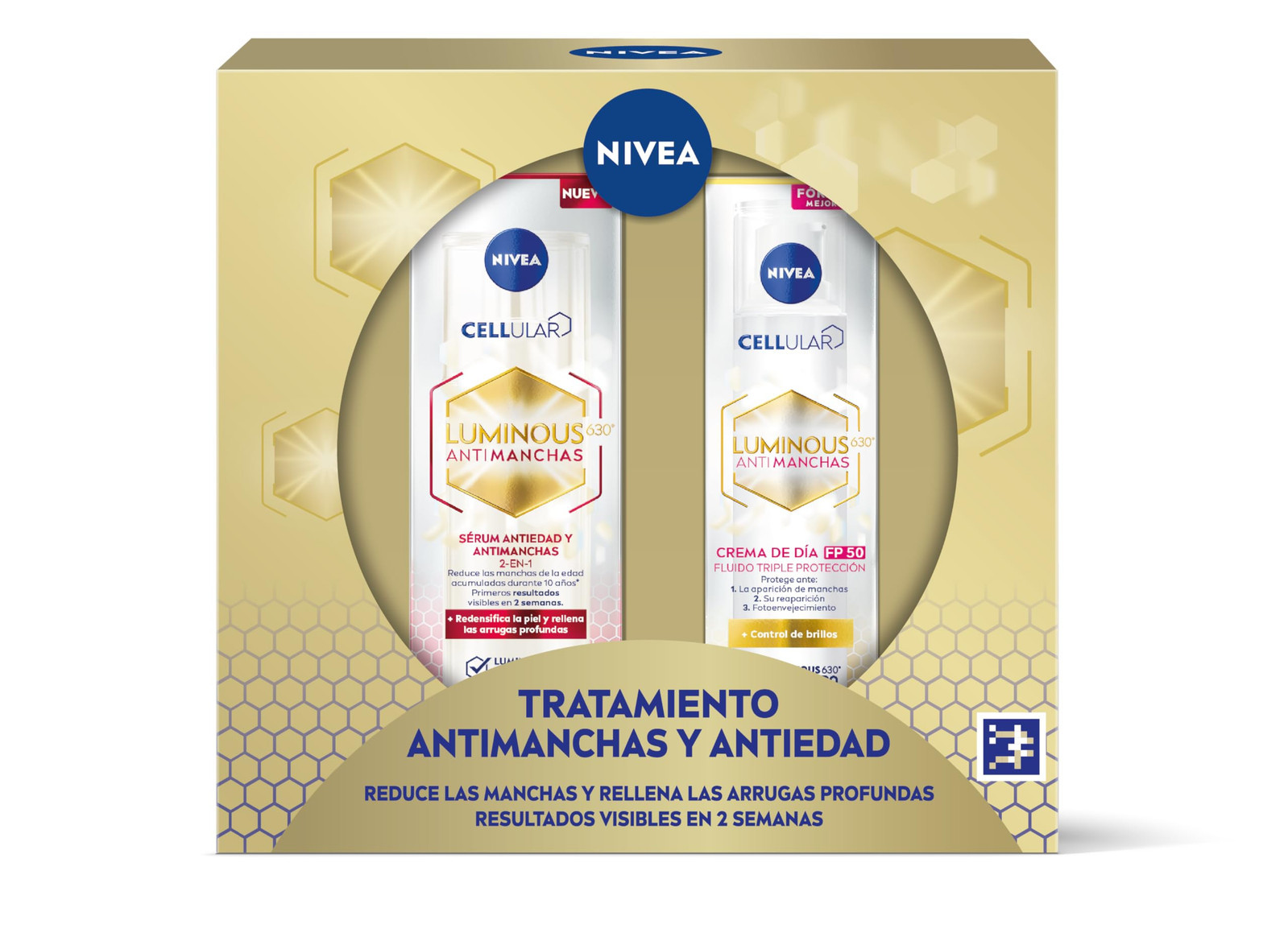 NIVEA Cellular LUMINOUS 630 Pack Antietà Antietà Trattamento Avanzato, (A0n)