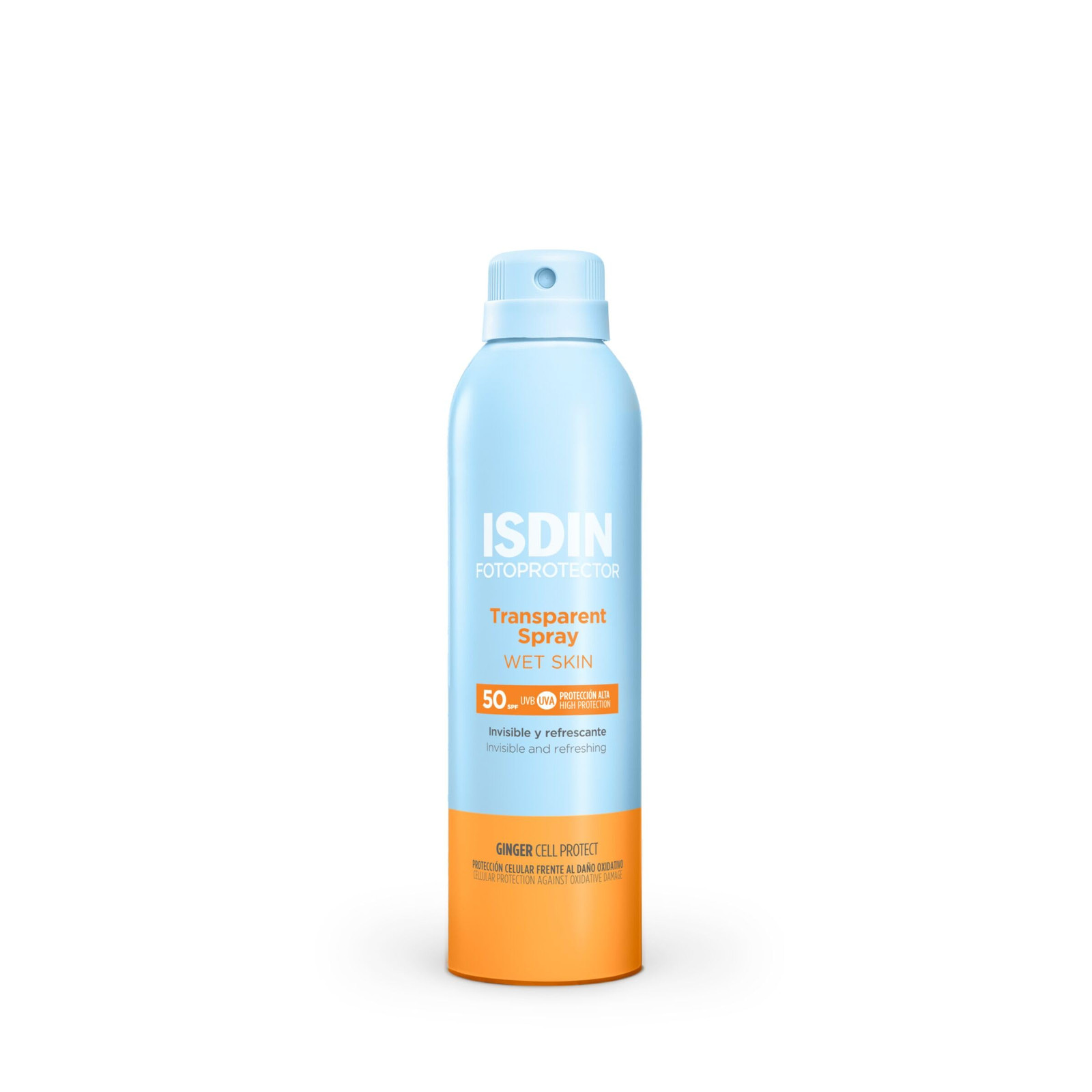 ISDIN Fotoprotector Transparent Spray Wet Skin Spf 50+ 250ml, (r7y)