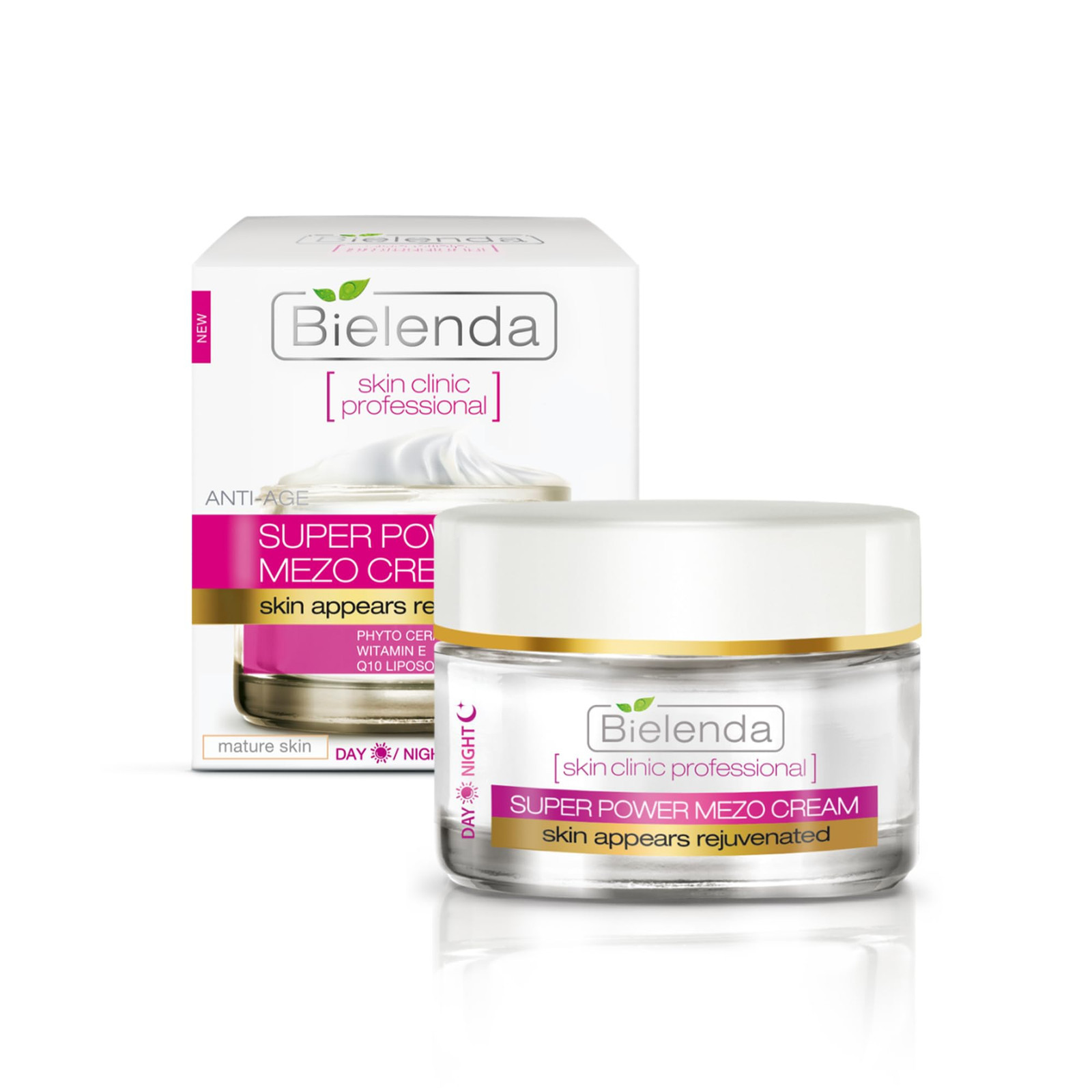 Bielenda Professional Crema Mezo Anti-Rughe - Crema con Q10 Liposomiale e (q6y)
