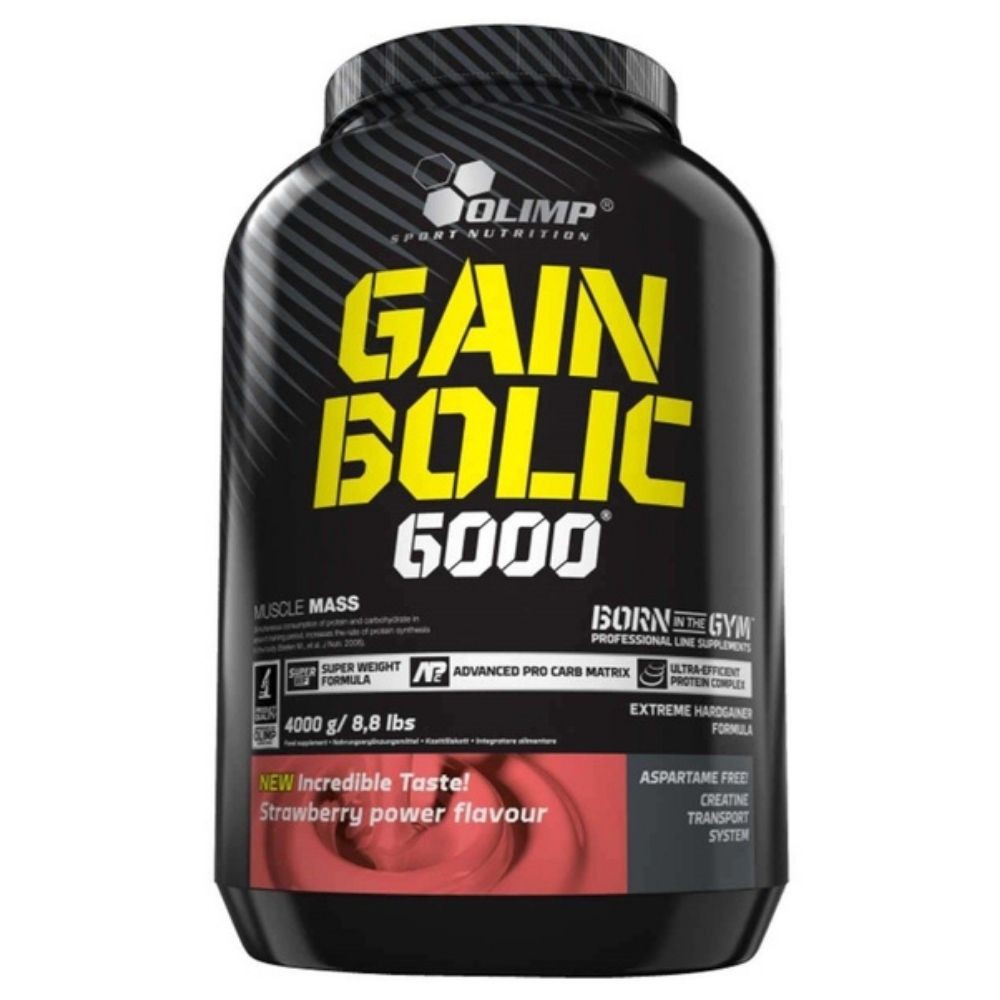 Olimp Gain Bolic 6000 fragola, 3500 g