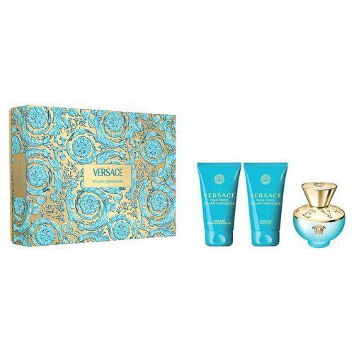 Cofanetto Donna Gianni Versace Dylan turquoise eau de toilette + bagno doccia +