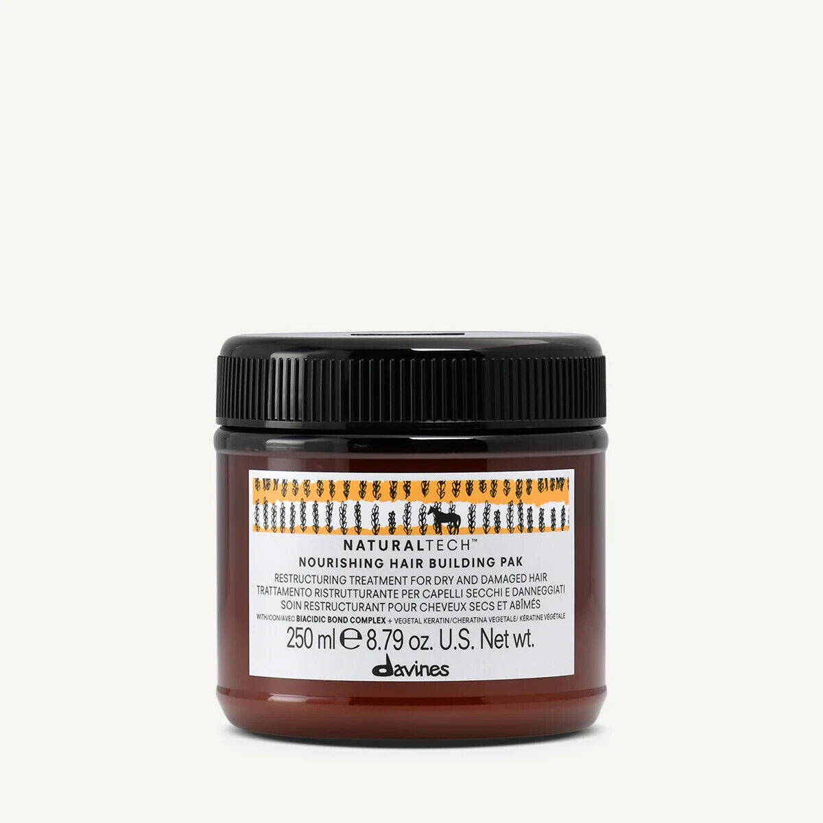 DAVINES NOURISHING BULDING PAK MASCHERA RISTRUTTURANTE PER CAPELLI SECCHI 250 ML