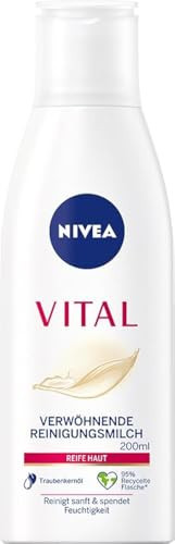 NIVEA Vital, latte detergente per la pelle matura, rimuove accuratamente (F1O)